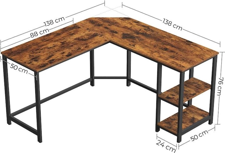 Actual product image Vasagle Corner (138 x 138 x 76 cm)