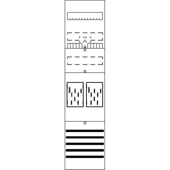 ABB, Verteilerschrank, STRI UP-Kleinverteiler