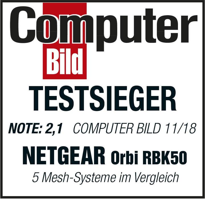 Produktbild Netgear Orbi RBK50 Set