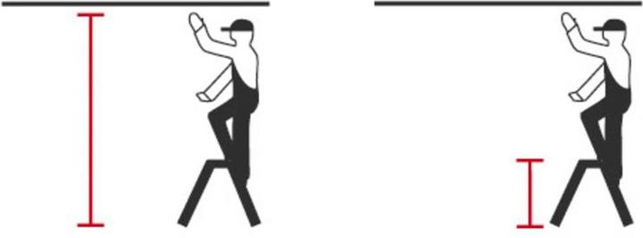 Immagine prodotto Krause Doppio passo pieghevole in alluminio kl (Gradino pieghevole, 245 cm)