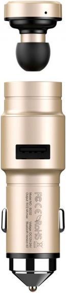 Produktbild Baseus KFZ-Ladegerät und Bluetooth In-Ear Headset (Kabellos)