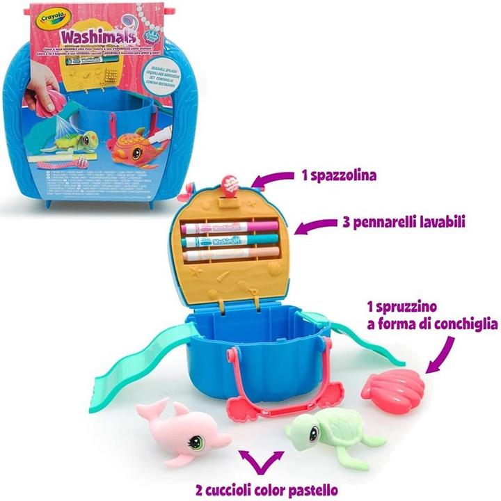 Produktbild Crayola Washimals Sea Creatures Set