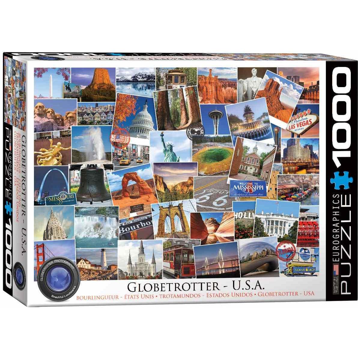 Eurographics Globetrotter USA (1000 Teile)