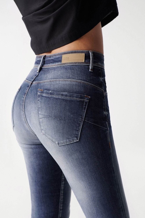 Actual product image Salsa Jeans Cropped Secret Glamour Pushin Dark Wash (W40/L30)