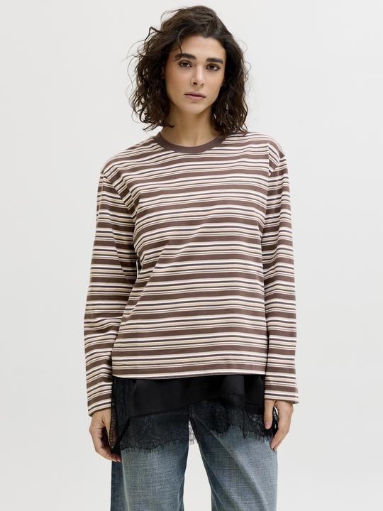 Image du produit JJXX Jxsophia Boxy Ls Stripe Tee Jrs Ln (S)