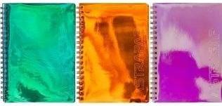 Astra Holografisches kariertes ASTRAPAP-Notizbuch B5/100K (B5, Kariert, Weicher Einband)