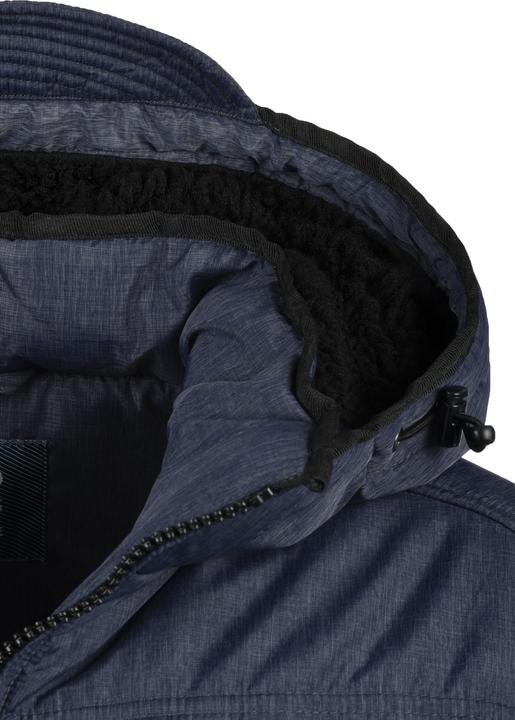 Actual product image Blend Boris Teddy Men's Winter Jacket Outdoor Jacket With Teddy Fleece With Hood (XXL)