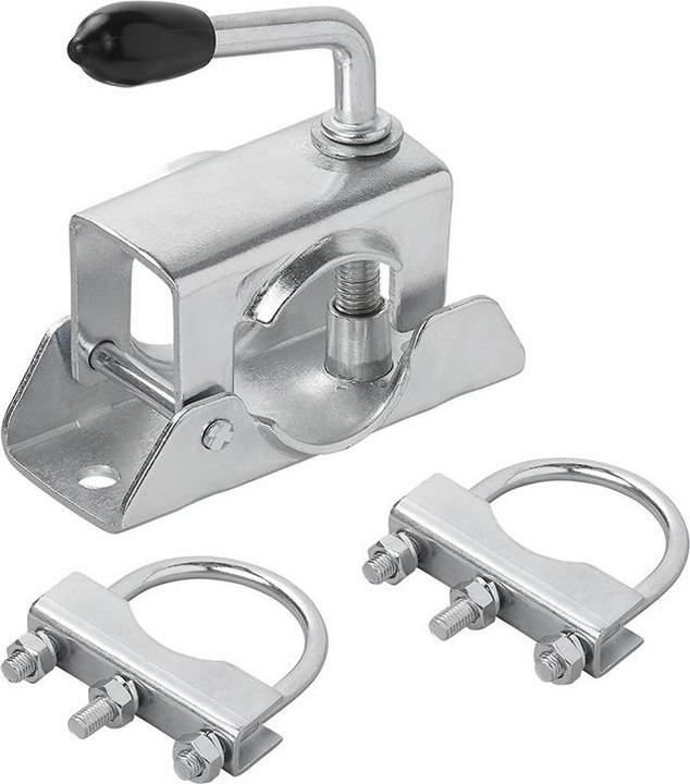 Actual product image ProPlus Clamp for support wheel + U-bolt set of 2 pieces