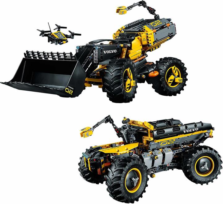 Immagine prodotto LEGO Caricatore gommato Volvo Concept ZEUX (42081, LEGO Technic)