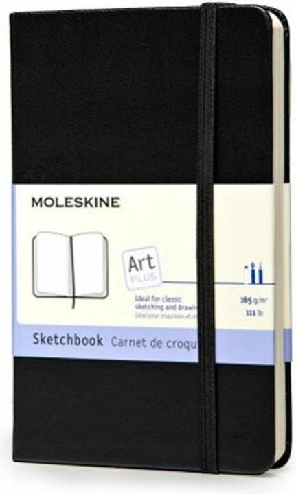 Moleskine Skizzenbuch (A6, Blanko, Harter Einband)