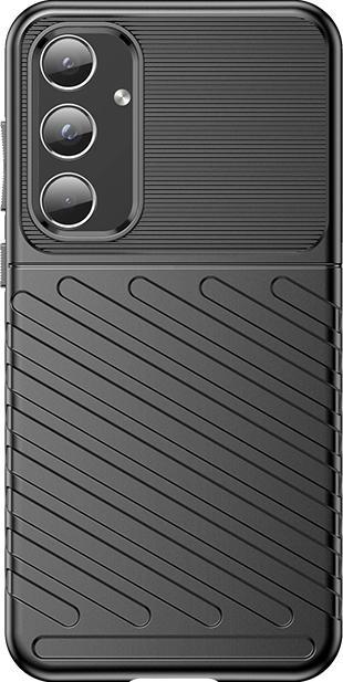 Productafbeelding Hurtel Thunder Case gepantserde hoes voor Samsung Galaxy A55 - zwart (Samsung Galaxy A55)