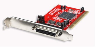 Actual product image Manhattan PCI card, 4xSerial RS232