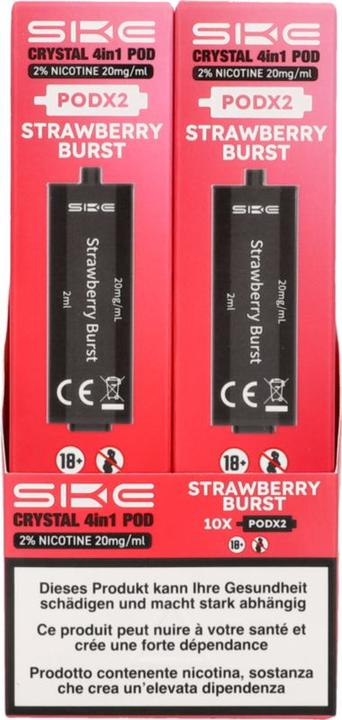 Immagine prodotto SKE Pod 4in1 2x (Fragola)