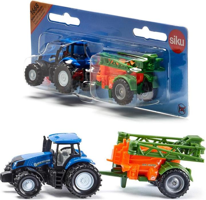 Produktbild Siku 1668 Traktor mit Sprühgerät