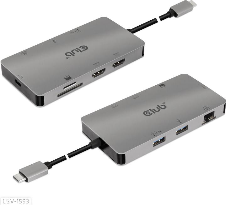 Image du produit Club 3D CSV-1593 (USB-C, 1 portion)