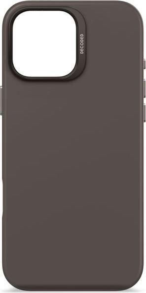 Actual product image Decoded AntiMicrobial Silicone Backcover with MagSafe for iPhone 16 Pro Max - Dark Brown (Apple iPhone 16 Pro Max)