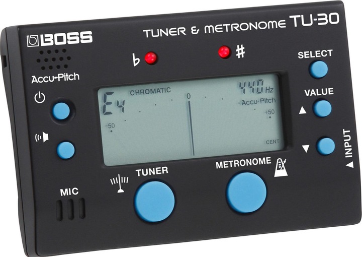 Immagine prodotto BOSS (Electronics) TU-30 Accordatore e metronomo
