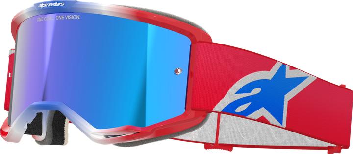 Produktbild Alpinestars Goggle Vision 5 Corp Red/Wht