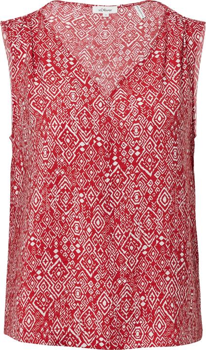 Immagine prodotto s.Oliver Bluse Blusentop aus Viskosemix mit Raffung (48)