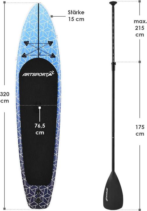 Produktbild Juskys Stand Up Paddling Board