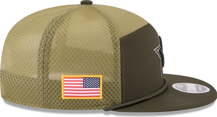 Produktbild New Era 9Fifty Split Panel Cap - Salute Dallas Cowboys (One Size)