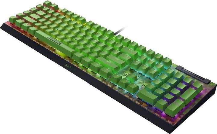 Actual product image Razer Blackwidow V4 X Minecraft Edition (US, Cable)