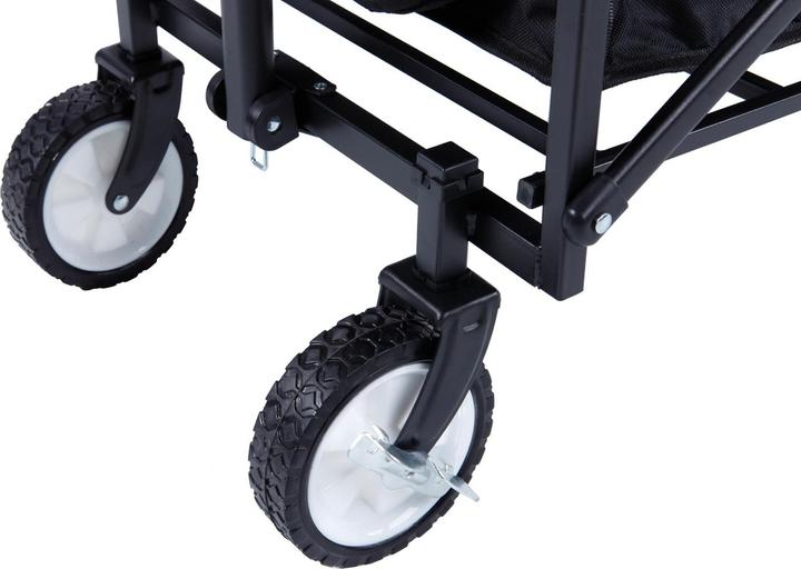Produktbild Mojawo Faltbarer Bollerwagen Transportwagen Handwagen Gartenwagen mit Stahlrahmen