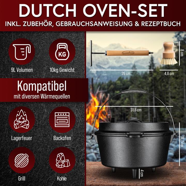 Immagine prodotto Gusskönig Dutch Oven Set