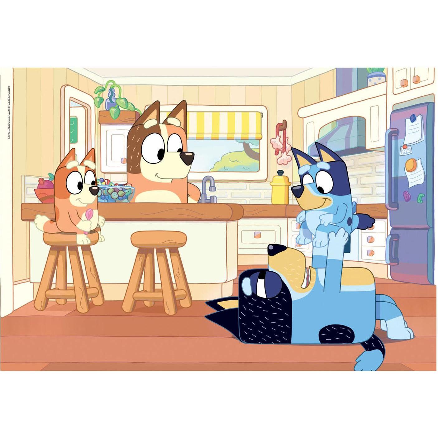 Thumbnail - Clementoni Puzzle - Bluey in the Kitchen, 104st. (104 Teile)