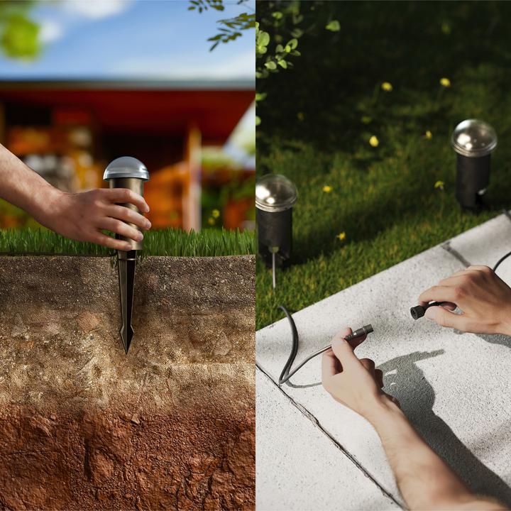 Immagine prodotto Philips Edwina 3er-Set Niedervolt (IP44)