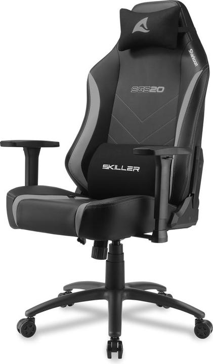 Produktbild Sharkoon Skiller SGS20 Gamingstuhl, /grau PU