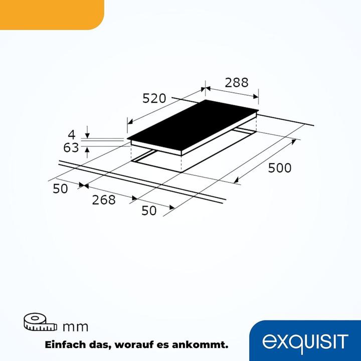 Image du produit Exquisit Inductiekookplaat