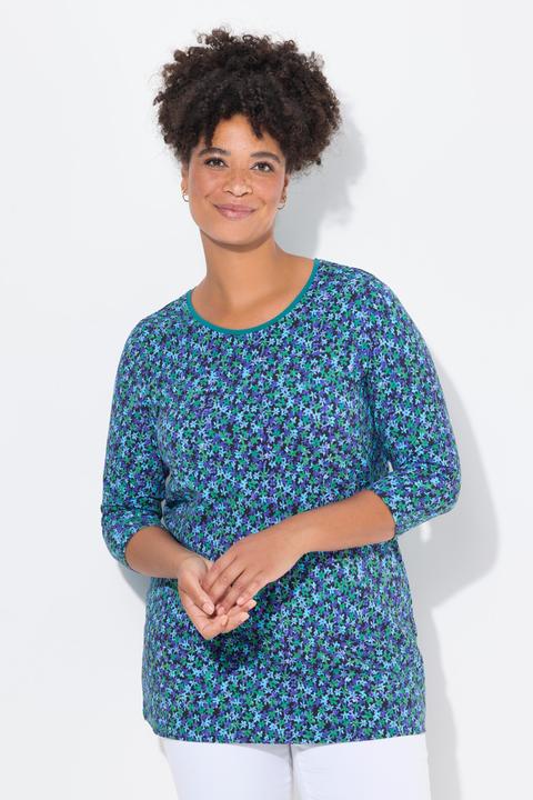 Actual product image Janet & Joyce T-Shirt, Classic Fit, Blümchenmuster (44)