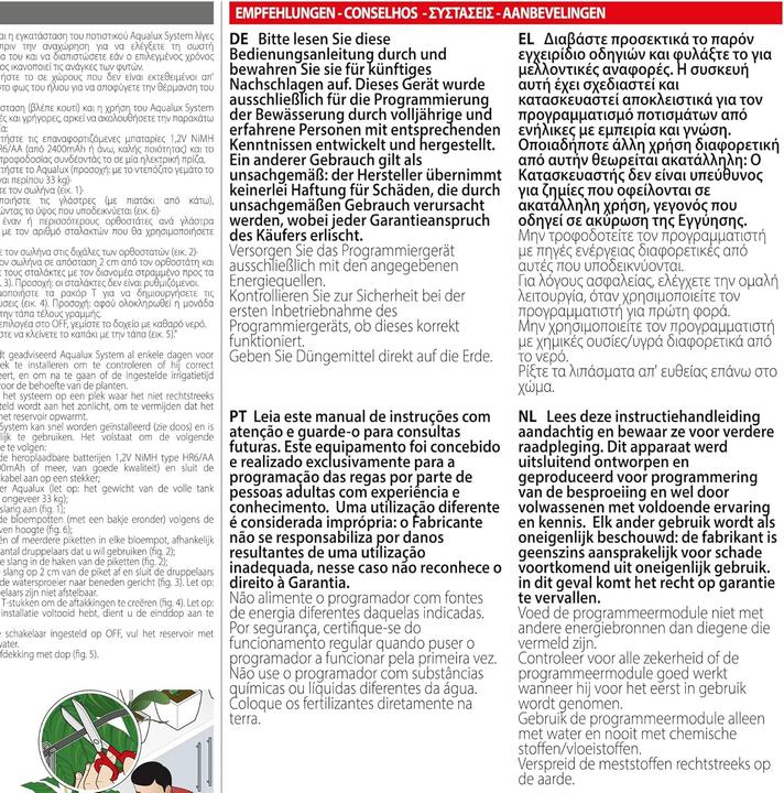 Productafbeelding Claber Aqualux Systeem (Set druppelirrigatie)