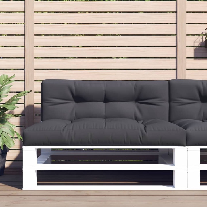 Image du produit VidaXL Ensemble salon de jardin 10 pièces avec coussins (120 x 40 x 12 cm)