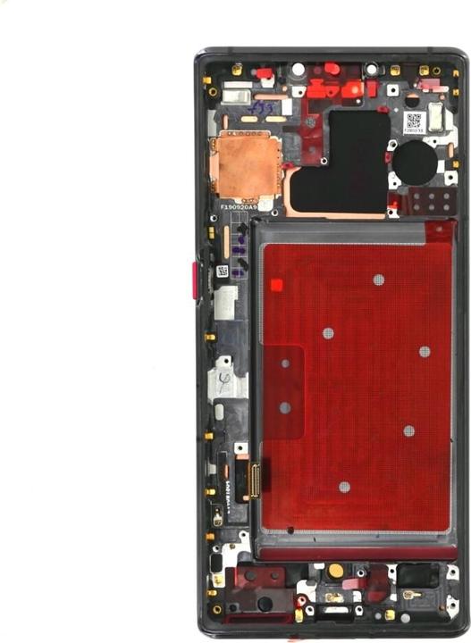 Produktbild OEM Display Unit + Frame for Huawei Mate 30 black (Display, Huawei Mate 30)
