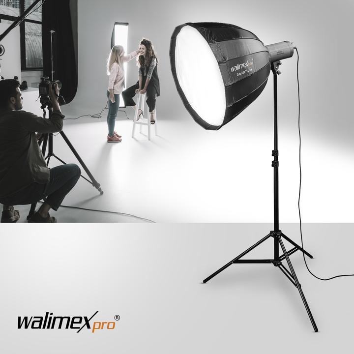 Produktbild Walimex pro pro Studio Line Deep Rota QA90 + Softboxadapter Aurora/Bowens (Parabole Softbox, 90 cm)