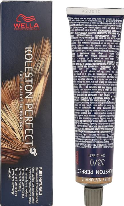 Immagine prodotto Wella Koleston Perfect ME Pure Naturals 60 ml di colore per capelli 33/0 (0, 33)