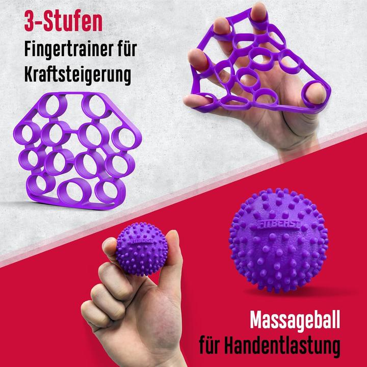Produktbild FitBeast Handtrainer Unterarmtrainer-Set 6-teilig