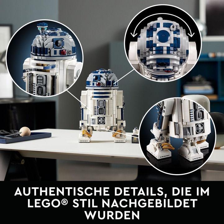 Actual product image LEGO Star Wars R2-D2 (75308) (75308, LEGO Rare Sets, LEGO Star Wars)