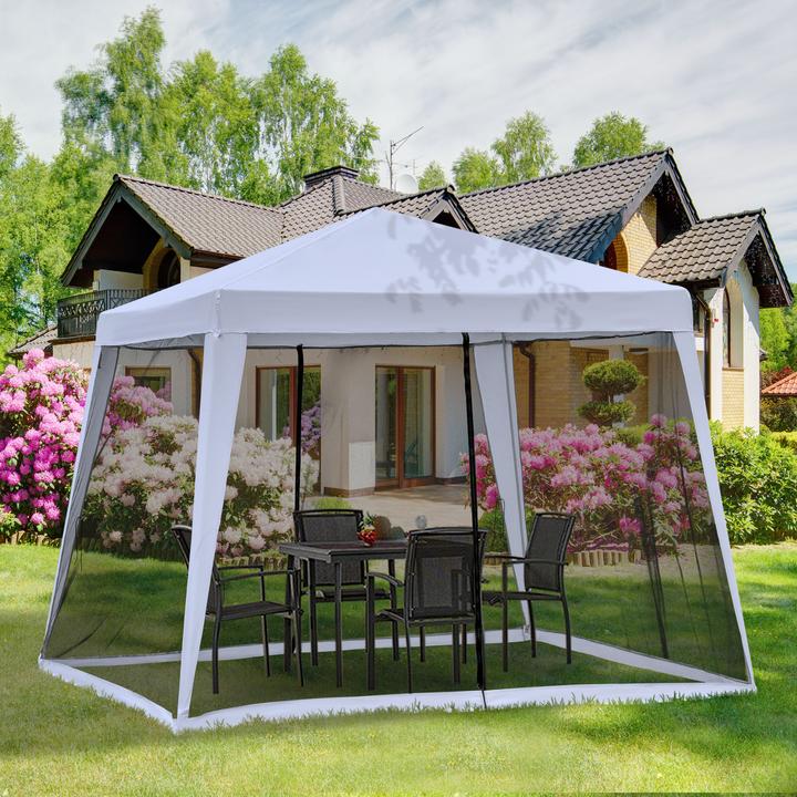 Image du produit Outsunny Pavillon avec moustiquaire (300 cm, 300 cm)
