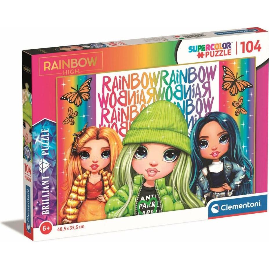 Clementoni Rainbow High Puzzel 104st (104 Teile)