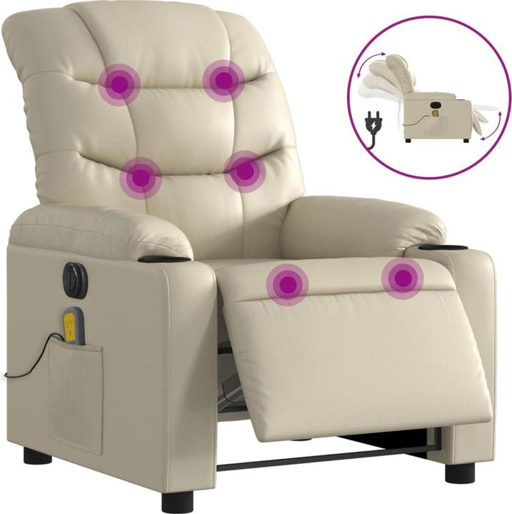 Image du produit vidaXL elektrischer Massagesessel