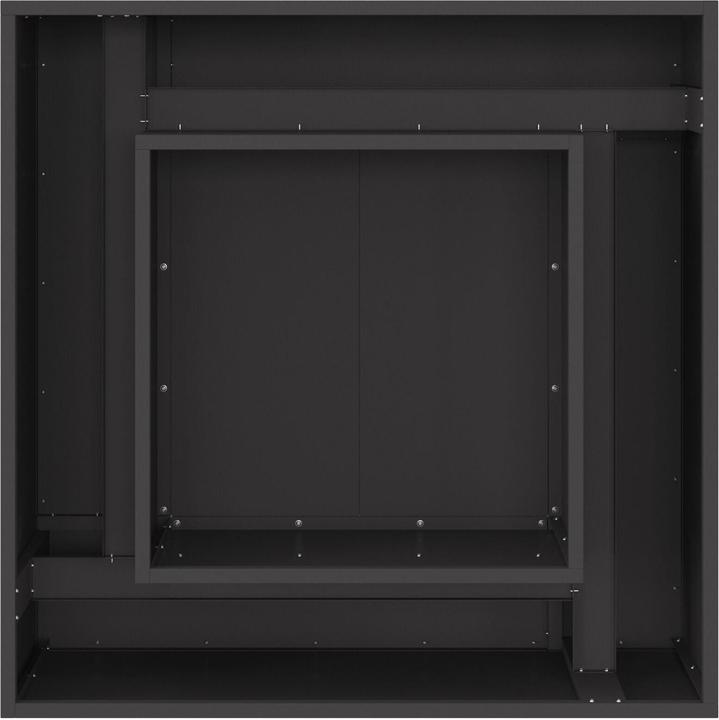 Immagine prodotto vidaXL Ciotola per il fuoco quadrata in acciaio nero