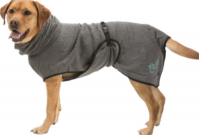 Actual product image Trixie Bathrobe Frotee (S, Dog bathrobe)