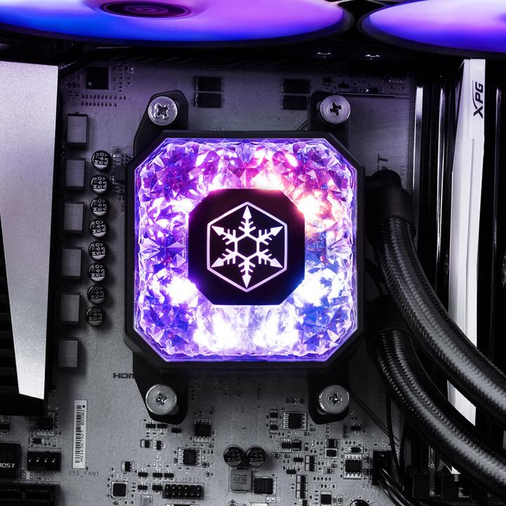 Actual product image Silverstone SST-IG360-ARGB Complete water cooling system