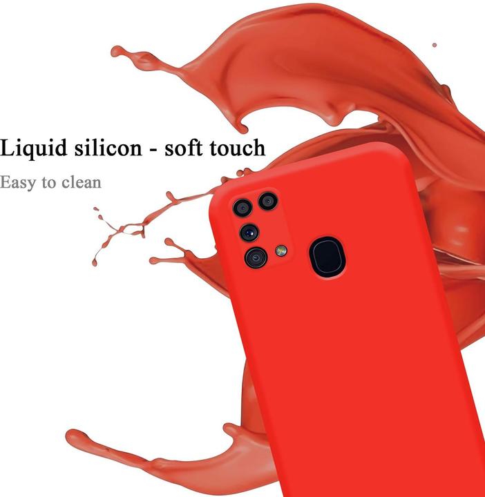 Produktbild Cadorabo TPU Liquid Silicone Case Cover (Samsung Galaxy M31)