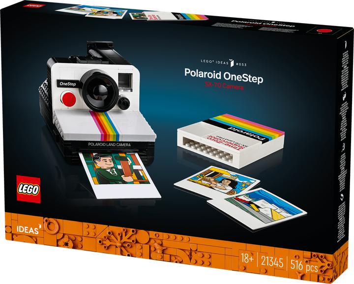 Produktbild LEGO Polaroid OneStep SX-70 Sofortbildkamera (21345, LEGO Ideas)