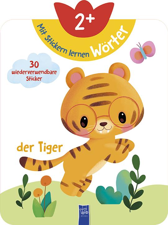 Produktbild Mit Stickern lernen 2+ (Wörter), m. 30 Beilage (30 Sticker)