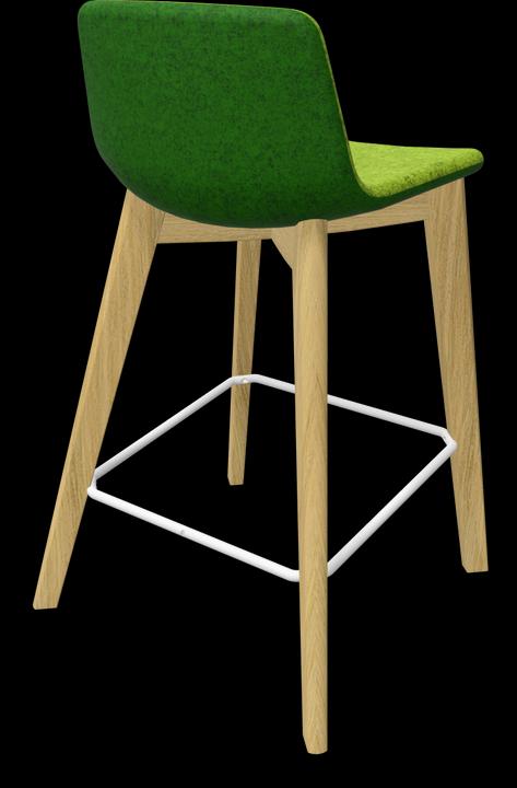 Actual product image Narbutas Twist & Sit Bar Stool
